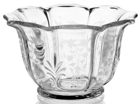 Navarre Clear Mayonnaise Bowl (Baroque Shape)