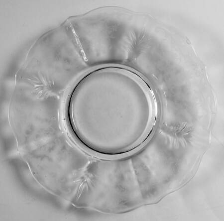 Navarre Clear Mayonnaise Underplate (Baroque Shape)