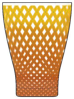 Needlepoint Gold by Fostoria