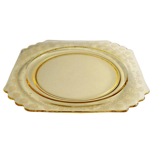 New Garland Topaz (Yellow, Stem 4020) Dinner Plate