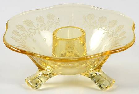 New Garland Topaz (Yellow, Stem 4020) 2" Single Light Candlestick