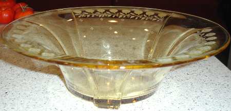 New Garland Topaz (Yellow, Stem 4020) 12" Flared Bowl