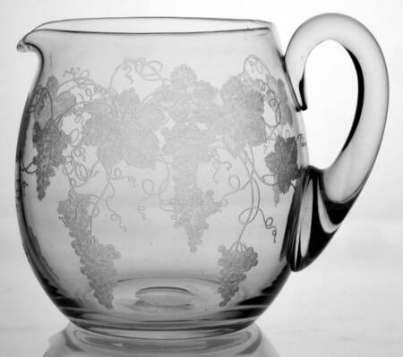 New Vintage Grape (Non Optic, Stem 858, Etch 227) 64 Oz Jug