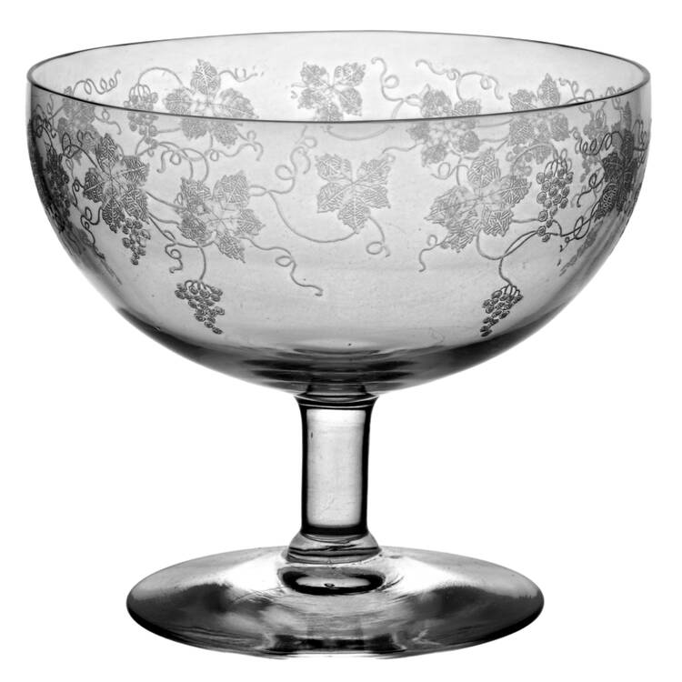 New Vintage Grape (Non Optic, Stem 858, Etch 227) Grapefruit No Liner