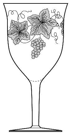 New Vintage Grape (Non Optic, Stem 858, Etch 227)