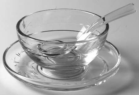 Nosegay Mayonnaise Bowl, Underplate and Ladle