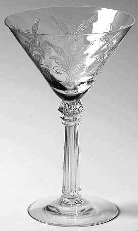 Nouveau Clear Champagne/Tall Sherbet