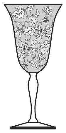 Oak Leaf Clear (Brocade) by Fostoria