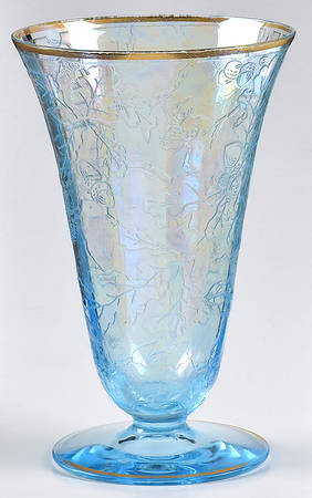 Oakwood Blue (Iridescent Brocade) 9 Oz Footed Tumbler