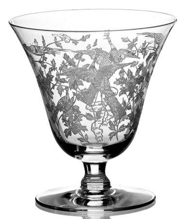 Oriental (Stem 766, Etch 250) Oyster or Fruit Cocktail