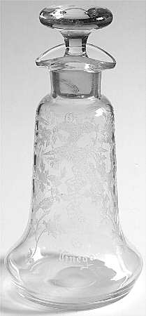 Oriental (Stem 766, Etch 250) (1) Oil/Vinegar Cruet & Stopper