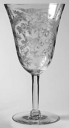 Oriental (Stem 766, Etch 250) Water Goblet