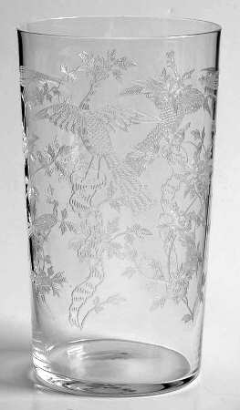 Oriental (Stem 766, Etch 250) 8 Oz Flat Tumbler