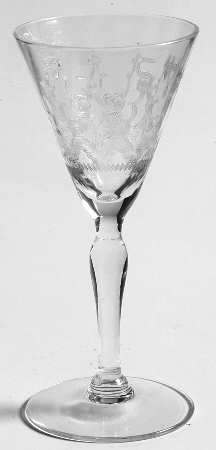 Pagoda Cordial Glass