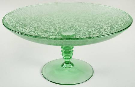 Paradise Green (Brocade) Large Comport