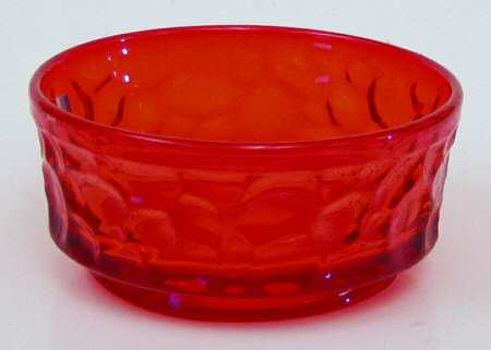 Pebble Beach Orange (Flaming Orange) Small Fruit Dessert Bowl