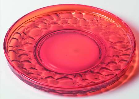 Pebble Beach Orange (Flaming Orange) Luncheon Plate