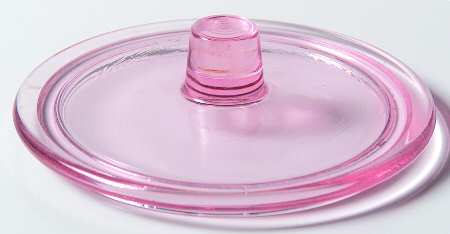 Pebble Beach Pink Lid for Sugar Bowl