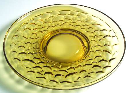 Pebble Beach Yellow (Lemon Twist) Torte Plate