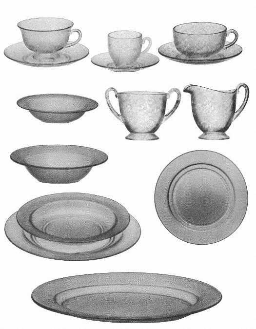 Pioneer Clear Cup & Saucer Set