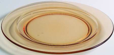 Pioneer Amber Dinner Plate