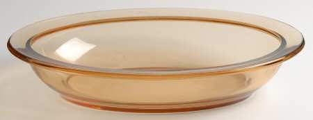 Pioneer Amber Oval Bowl