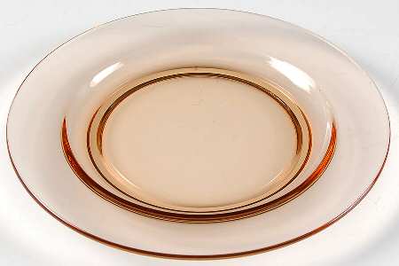 Pioneer Amber Bread & Butter Plate