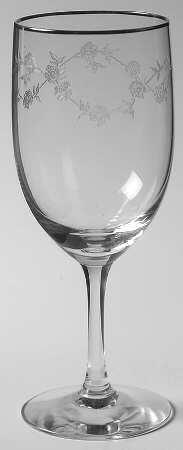 Platina Rose by Fostoria