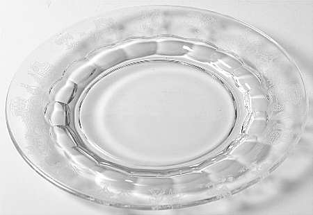 Plymouth Clear Luncheon Plate