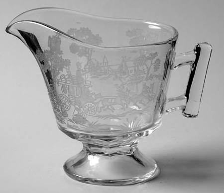 Plymouth Clear Mini Creamer