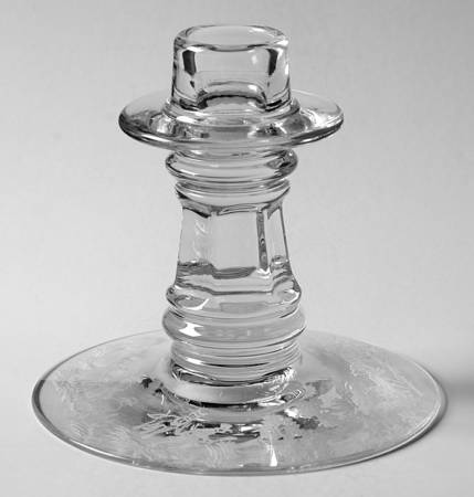 Plymouth Clear Single Light Candlestick