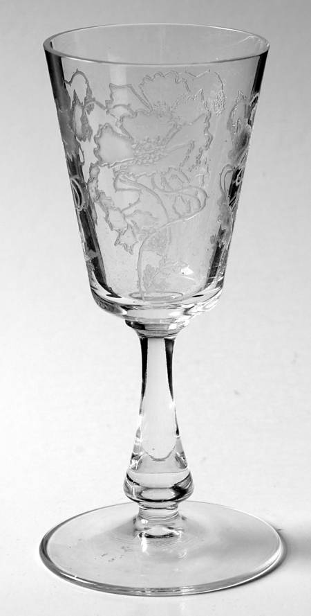 Poppy Poupee Wine Glass