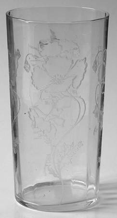 Poppy Poupee 12 Oz Flat Tumbler