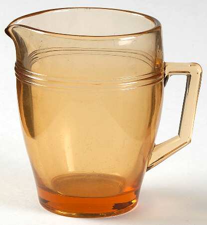 Priscilla Amber (Stem 2321) Creamer