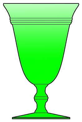 Priscilla Green (Stem 2321) by Fostoria