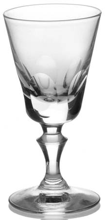 Queen Anne (Cut) Cordial Glass