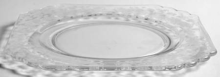 Queen Anne (Etched) Luncheon Plate