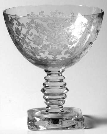 Queen Anne (Etched) Champagne/Tall Sherbet