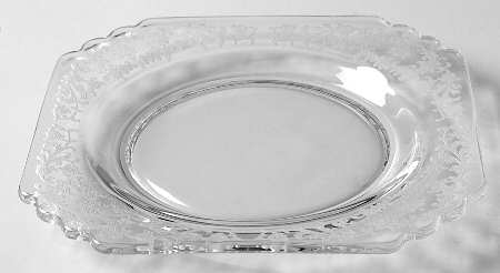 Queen Anne (Etched) Bread & Butter Plate