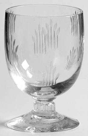 Quinfoil (6011, Cut 737) Whiskey Glass