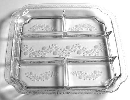 Rambler (Stem 6012, No Trim) 11" Square 5 Part Relish