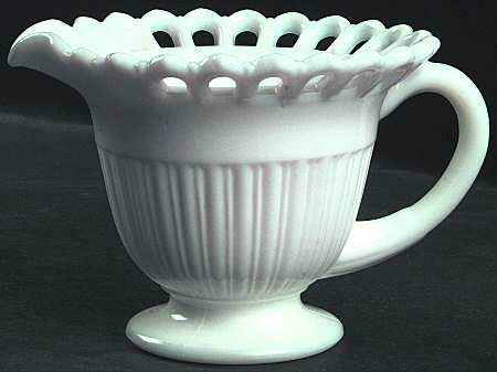 Randolph Milk Glass Creamer