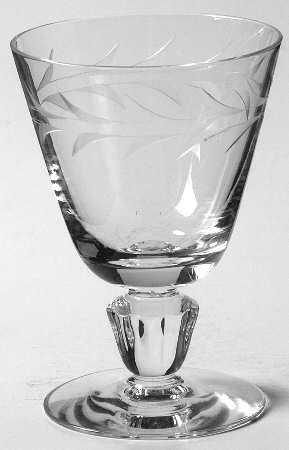 Regal (Gray Cutting #842) Wine Glass