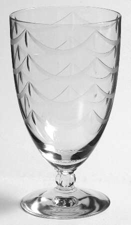 Regency Clear (Stem 6012) Footed Tumbler
