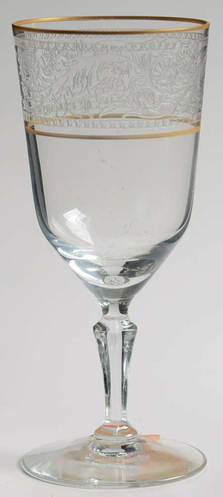 Renaissance (Stem 6111, Gold Trim) Wine Glass