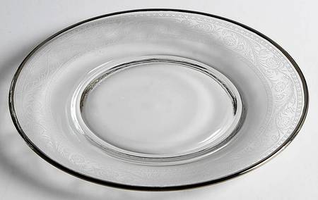 Renaissance (Stem 6111, Platinum Trim) 7" Salad Plate