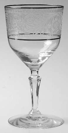 Renaissance (Stem 6111, Platinum Trim) Claret Wine