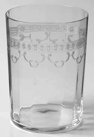 Richmond (Older, Etched, Stem 5082) 9 Oz Flat Tumbler