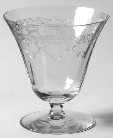 Richmond (Older, Etched, Stem 5082) Oyster or Fruit Cocktail