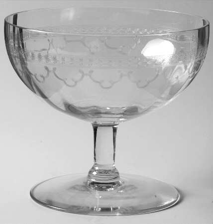 Richmond (Older, Etched, Stem 5082) Grapefruit No Liner